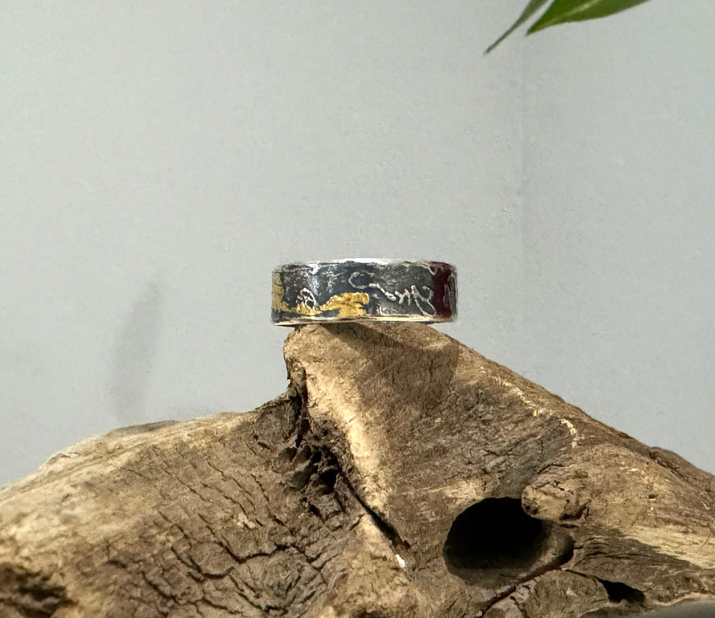 Keum Boo Handcrafted Silver Ring Size 13 - eliza brown jewelry