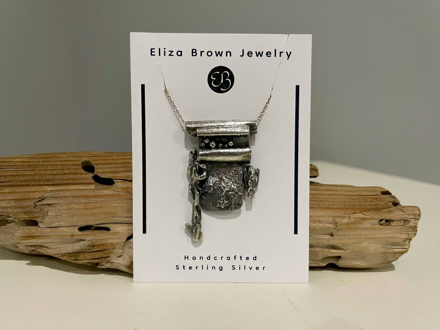 Sterling Silver Recycled Scrap Necklace
