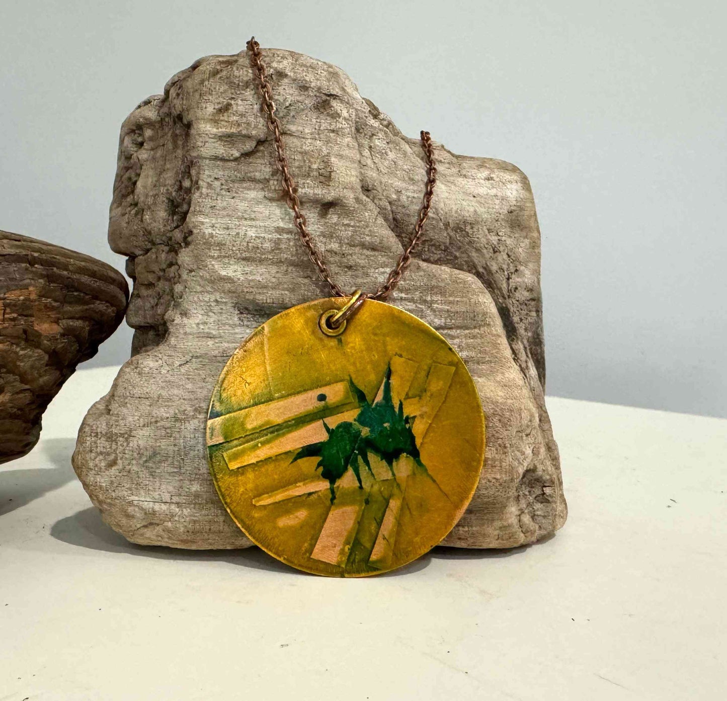 Colorful Copper Necklace - eliza brown jewelry