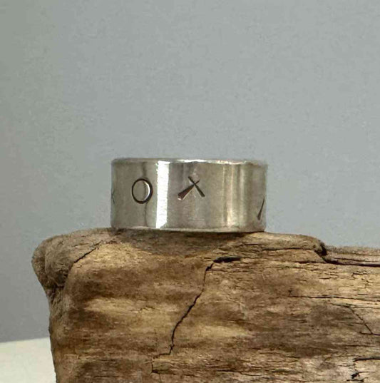 Stamped Sterling Silver Ring Size 9.5 - eliza brown jewelry
