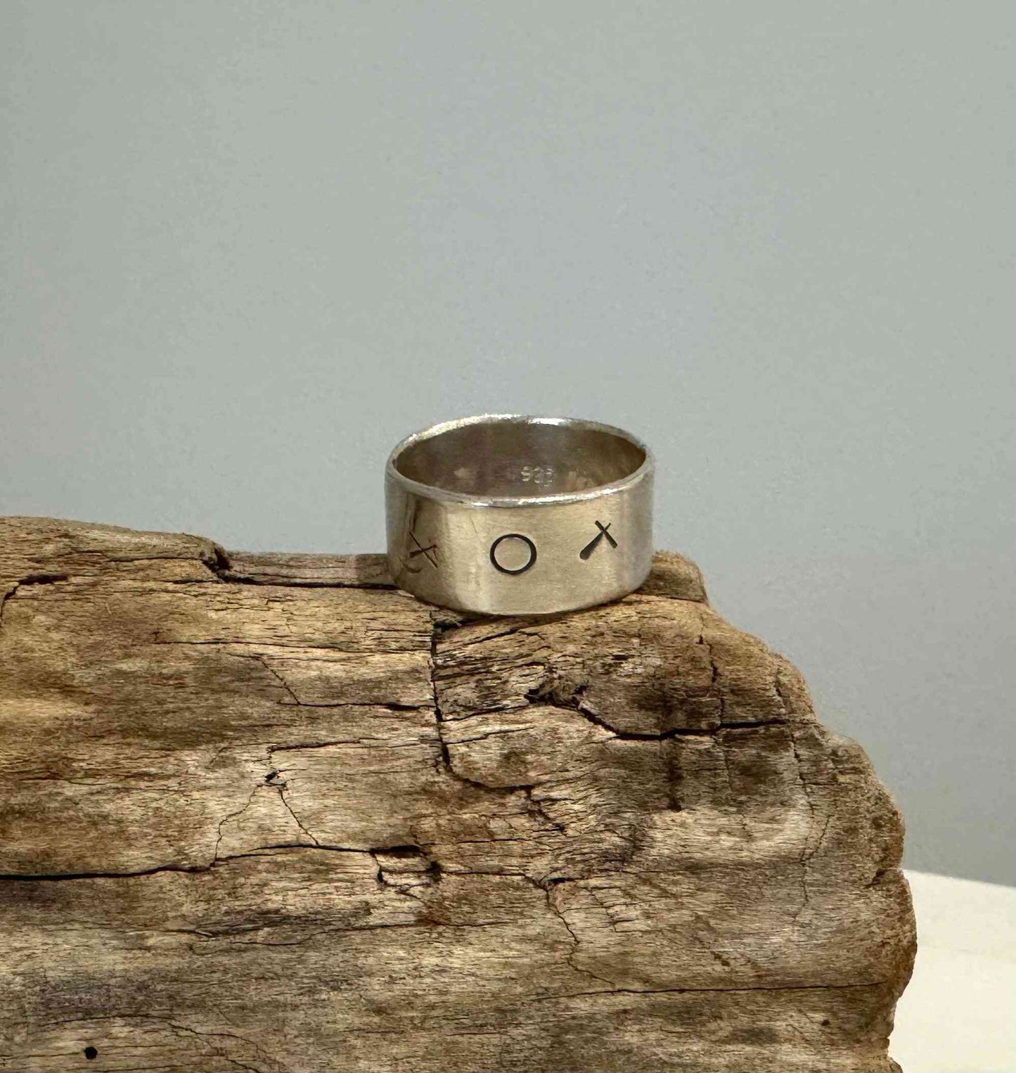 Stamped Sterling Silver Ring Size 9.5 - eliza brown jewelry