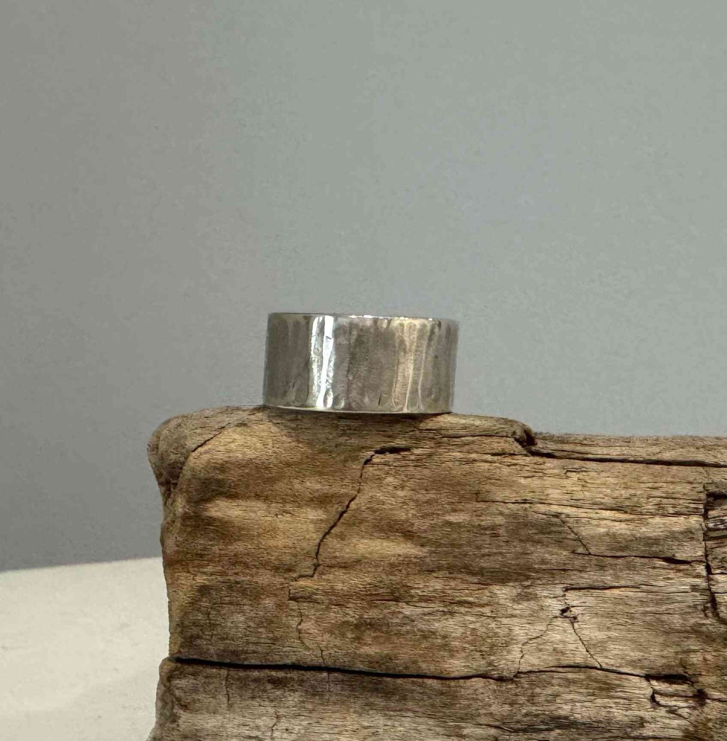 Hammered Sterling Silver Ring Size 7 - eliza brown jewelry