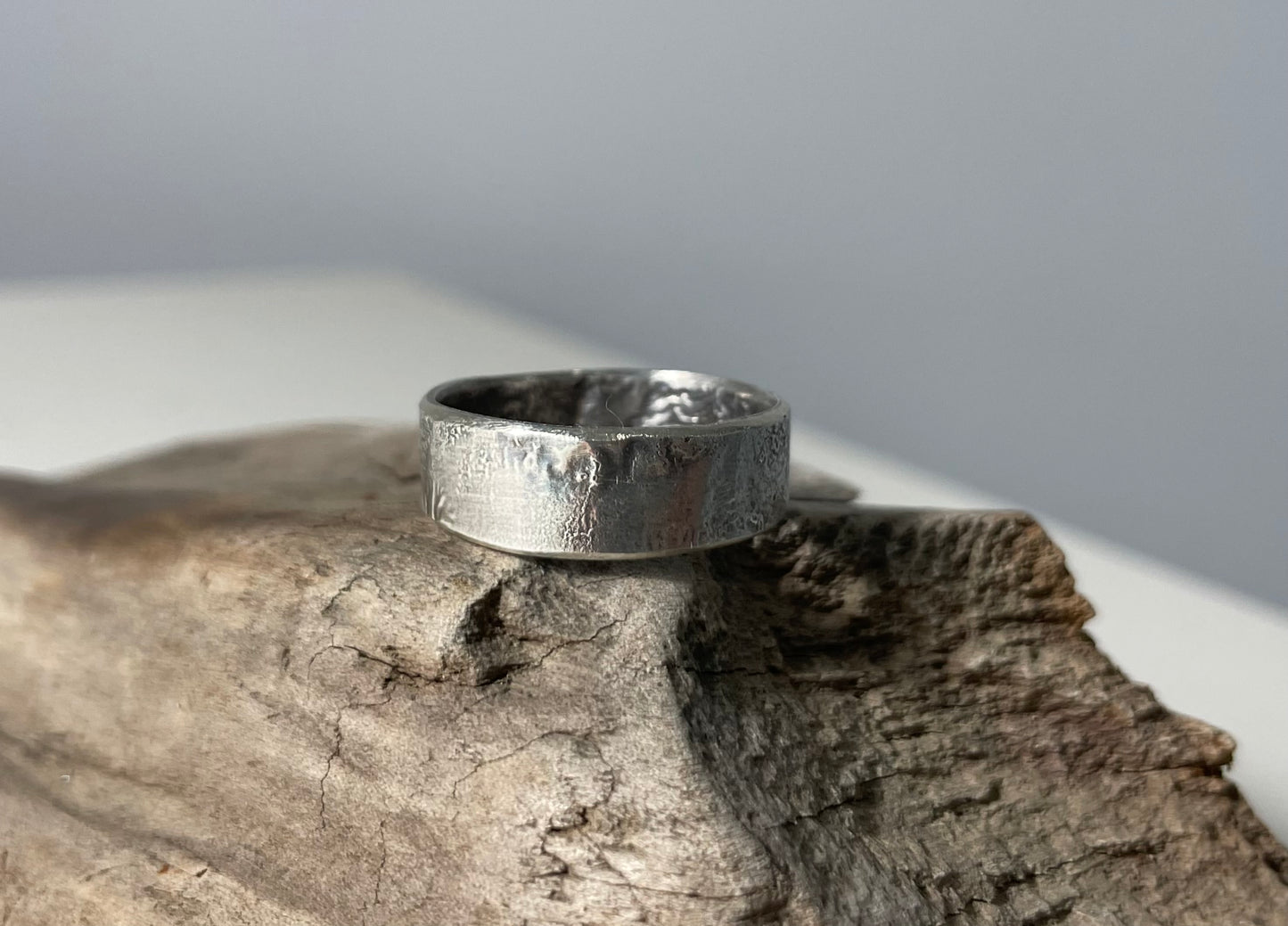 Reticulated Silver Ring