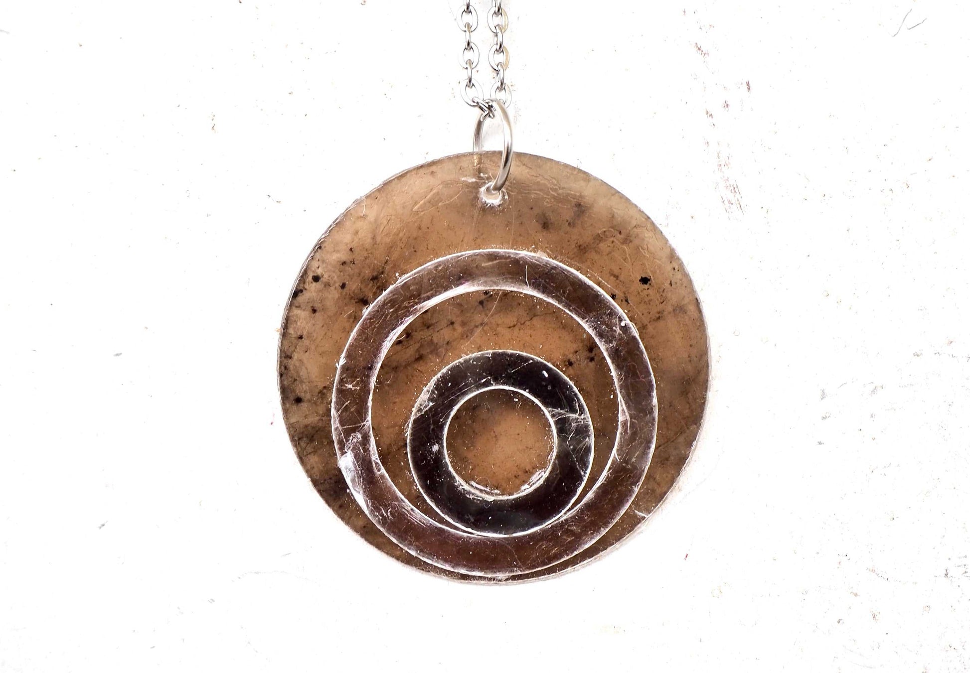 Mica Necklace with circular design